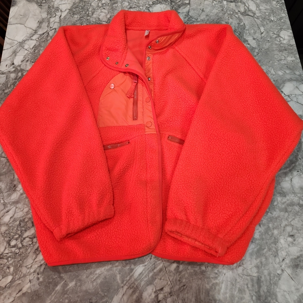 Free People fleece jacket